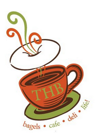 THB BAGELS · CAFE · DELI · LIFE! logo