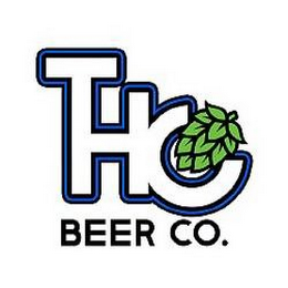 THC BEER CO. logo