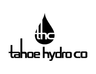 THC TAHOE HYDRO CO logo