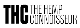 THC THE HEMP CONNOISSEUR logo