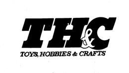 TH&C TOYS, HOBBIES & CRAFTS logo