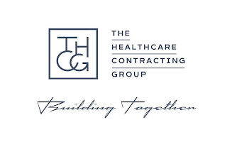 THCG THE HEALTHCARE CONTRACTING GROUP BUILDING TOGETHER logo