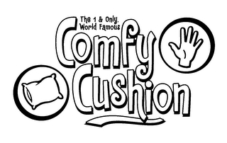 THE 1 & ONLY WORLD FAMOUS COMFY CUSHION logo
