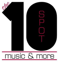 THE 10 SPOT MUSIC & MORE logo