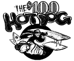 THE $100 HOTDOG $ logo