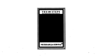 THE 100 STEPS NECESSARY FOR SURVIVAL logo
