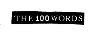 THE 100 WORDS logo