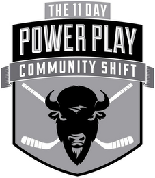 THE 11 DAY POWER PLAY COMMUNITY SHIFT logo