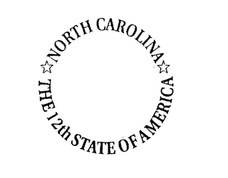 THE 12TH STATE OF AMERICA NORTH CAROLINA logo