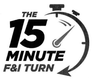 THE 15 MINUTE F&I TURN logo