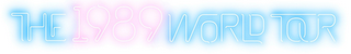 THE 1989 WORLD TOUR logo