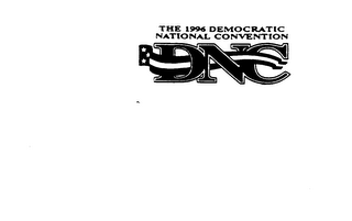 THE 1996 DEMOCRATIC NATIONAL CONVENTION DNC logo