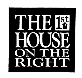 THE 1ST HOUSE ON THE RIGHT logo