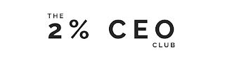 THE 2% CEO CLUB logo
