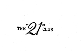 THE 21 CLUB
