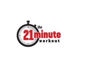 THE 21 MINUTE WORKOUT logo