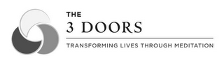 THE 3 DOORS TRANSFORMING LIVES THROUGH MEDITATION logo