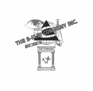 THE 3-KLW COMPANY INC. CIVIL CONTRACTOR KW logo