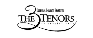 THE 3 TENORS IN CONCERT 1994 CARRERAS DOMINGO PAVAROTTI logo