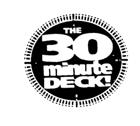 THE 30 MINUTE DECK! logo