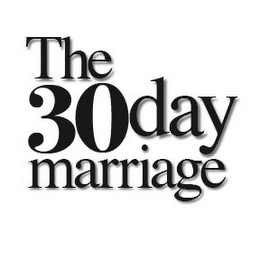 THE 30DAY MARRIAGE logo