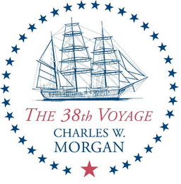 THE 38TH VOYAGE CHARLES W. MORGAN logo