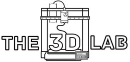 THE 3D LAB 100% logo