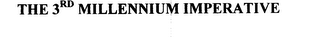 THE 3RD MILLENNIUM IMPERATIVE HOUSING FOR THE POOR 3M logo