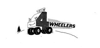 THE 4 WHEELERS logo