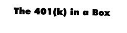 THE 401(K) IN A BOX logo