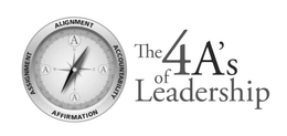 THE 4A'S OF LEADERSHIP ALIGNMENT ASSIGNMENT ACCOUNTABILITY AFFIRMATION logo