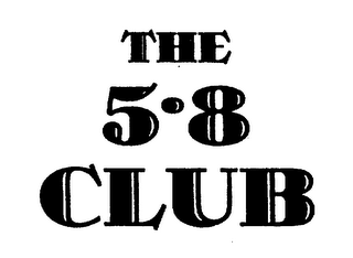 THE 58 CLUB logo