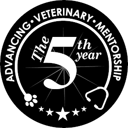 THE 5TH YEAR ADVANCING · VETERINARY ·MENTORSHIP logo