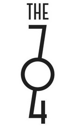 THE 704 logo
