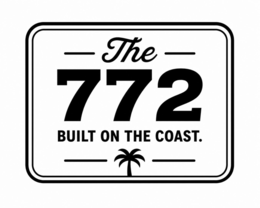 THE 772 BUILT ON THE COAST. logo