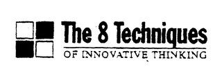 THE 8 TECHNIQUES OF INNOVATIVE THINKING logo