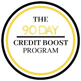 THE 90 DAY CREDIT BOOST PROGRAM logo