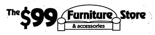 THE $99 FURNITURE STORE & ACCESSORIES logo