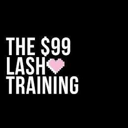 THE $99 LASH TRAINING logo