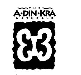 THE A DIN KRA NATURALS logo