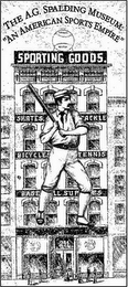 THE A. G. SPALDING MUSEUM: "AN AMERICAN SPORTS EMPIRE" logo