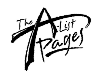 THE A-LIST PAGES logo