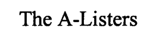 THE A-LISTERS logo