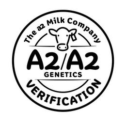 THE A2 MILK COMPANY A2/A2 GENETICS VERIFICATION logo
