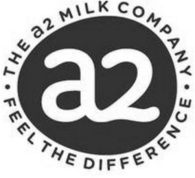 ·THE A2 MILK COMPANY· FEEL THE DIFFERENCE logo