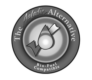 THE AALADIN ALTERNATIVE BIO-FUEL COMPATIBLE logo