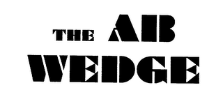 THE AB WEDGE logo