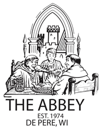 THE ABBEY EST. 1974 DE PERE, WI logo