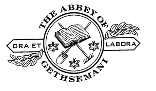 THE ABBEY OF GETHSEMANI ORA ET LABORA logo