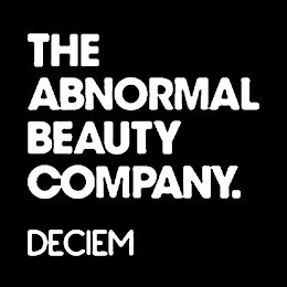 THE ABNORMAL BEAUTY COMPANY. DECIEM logo